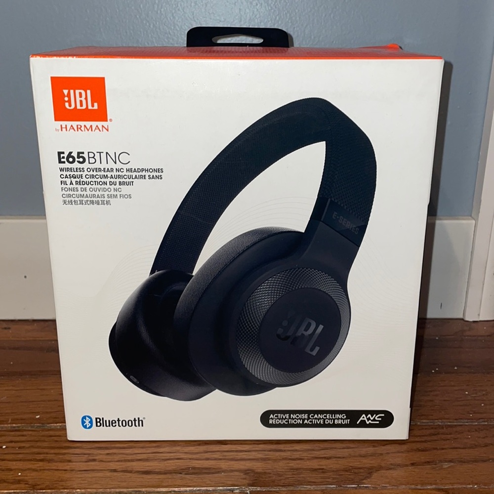 JBL E65 BTNC Wireless Noise Canceling Headphones